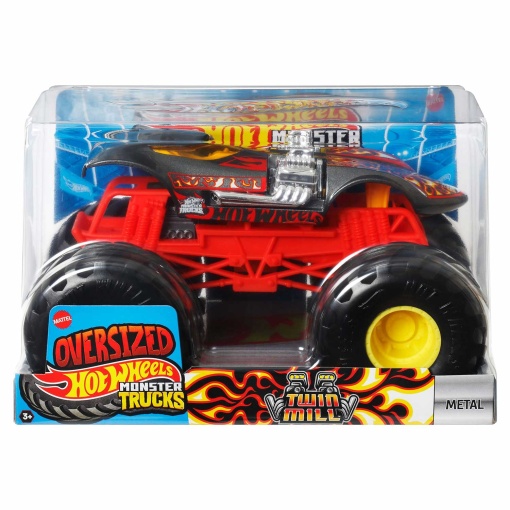HOT WHEELS Monster Trucks metalizado Twin Mill Mattel FYJ83/JDR14