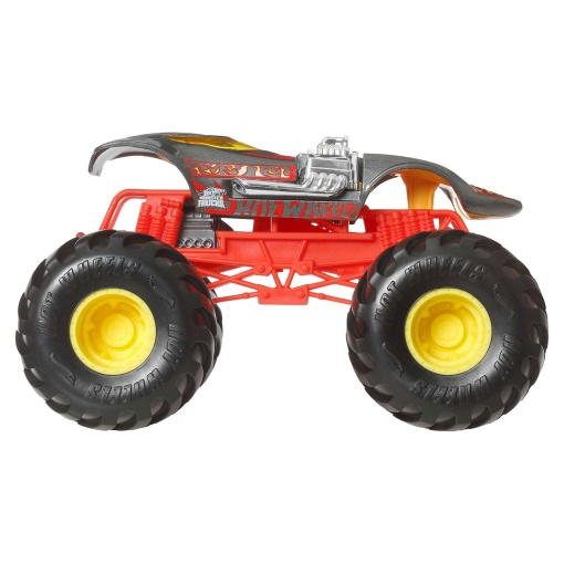 HOT WHEELS Monster Trucks metalizado Twin Mill Mattel FYJ83/JDR14