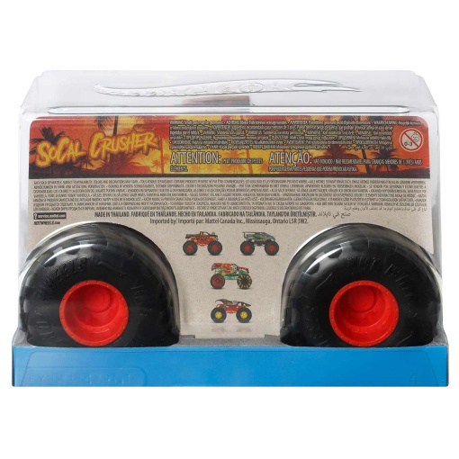 HOT WHEELS Monster Trucks metalizado SoCal Crusher Mattel FYJ83/JCC86