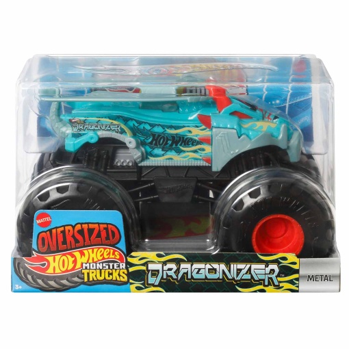 HOT WHEELS Monster Trucks metalizado Dragonizer Mattel FYJ83/JCC90