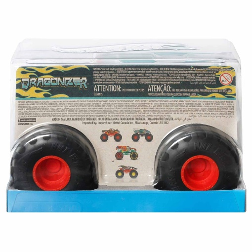 HOT WHEELS Monster Trucks metalizado Dragonizer Mattel FYJ83/JCC90