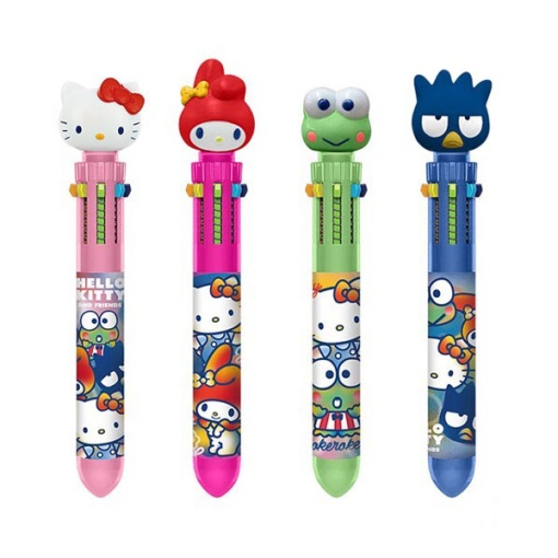 Esferográfica de 10 cores Hello Kitty and Friends sortido