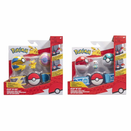 Pokémon clip 'n' go cinto de ataque BIZAK sortido