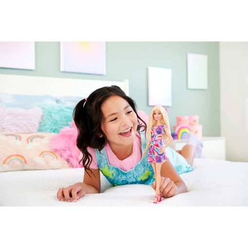 BARBIE Fashionista cabelo loiro ondulado Mattel FBR37/HRH20