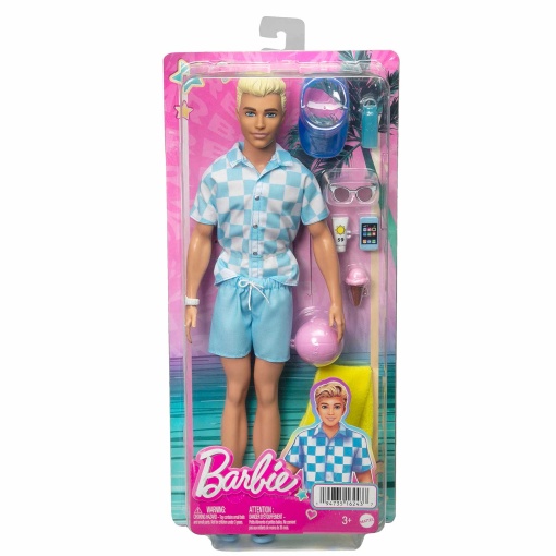 KEN BARBIE dia de praia Mattel HPL74