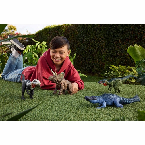 JURASSIC WORLD Gigantic Trashers Purussaurus 37cm Mattel JGB94