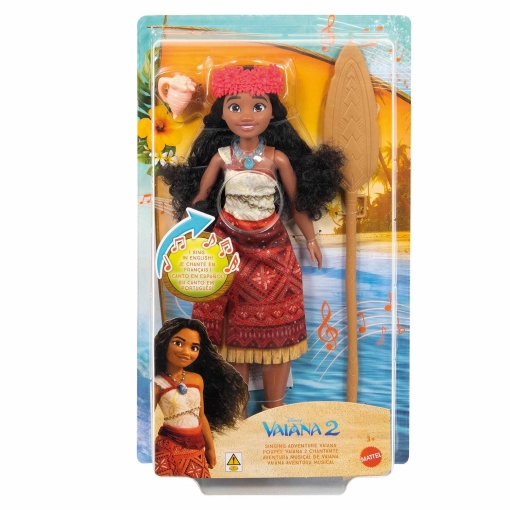 DISNEY VAIANA 2 aventura musical Mattel JBT62