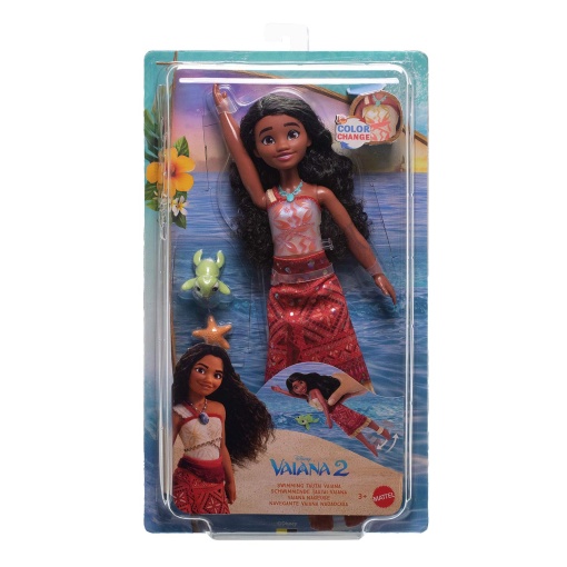 DISNEY VAIANA 2 nadadora Mattel JFF09
