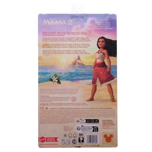 DISNEY VAIANA 2 nadadora Mattel JFF09