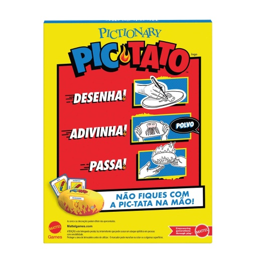 Pictionary Pic-Tato Mattel Games JHC63