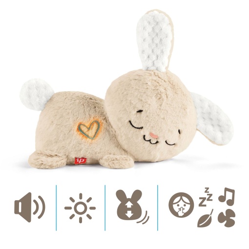 Peluche coelhinho acalma e relaxa FISHER-PRICE Mattel HXG97