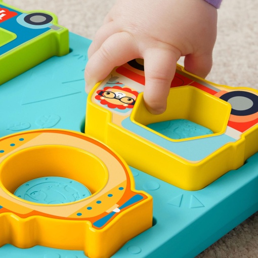 Puzzle de veículos com formas e sons FISHER-PRICE Mattel HRP31