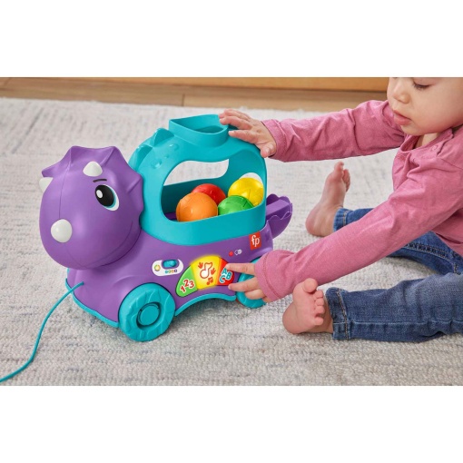 Triceratops bolinhas saltitantes FISHER-PRICE Mattel HNR52