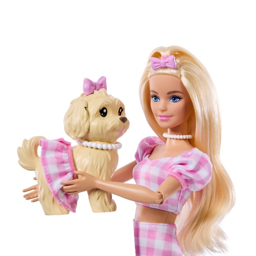 BARBIE Twinning Looks Malibu e cachorro Mattel JFP36