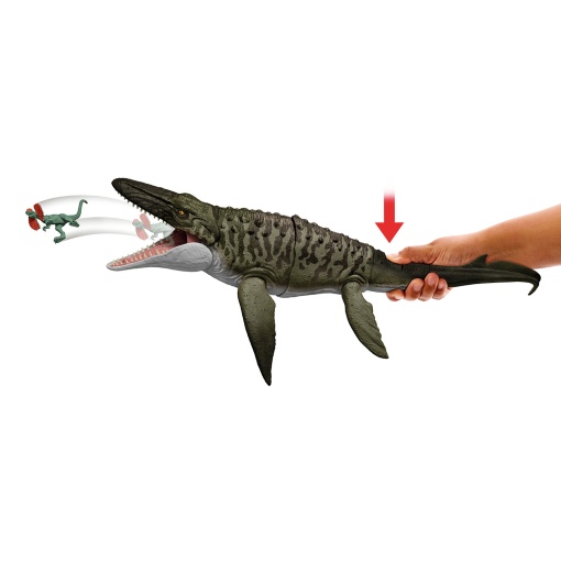 JURASSIC WORLD Bite 'n Blast Mosasaurus 65cm Mattel JCH00