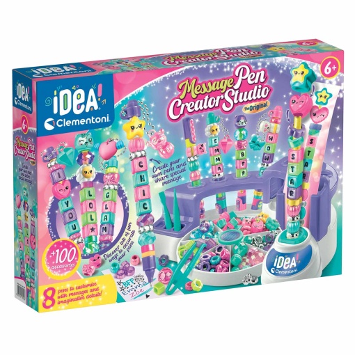Atelier de canetas com mensagens CLEMENTONI IDEA