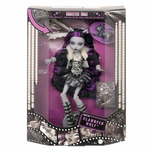 MONSTER HIGH Reel Drama Clawdeen Wolf Mattel HKN28