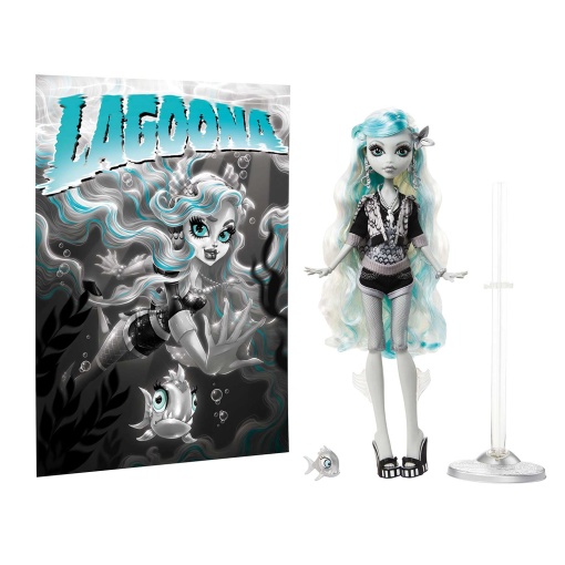 MONSTER HIGH Reel Drama Lagoona Blue Mattel HKN30