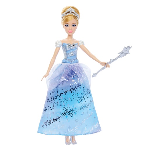 DISNEY Princess Cinderela com vestido de baile Mattel JBF94
