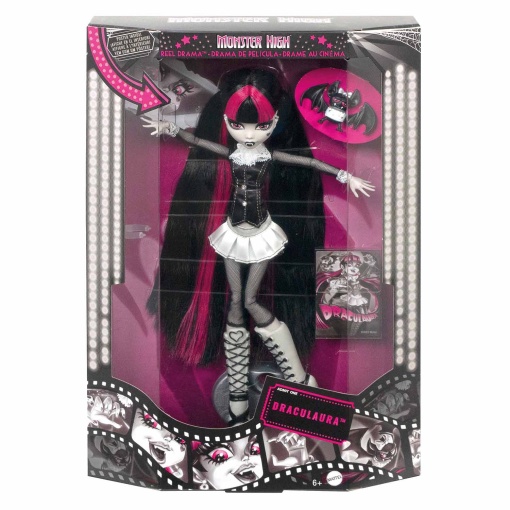 MONSTER HIGH Reel Drama Draculaura Mattel HKN27