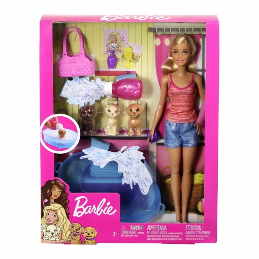 BARBIE e o banho dos cachorrinhos Mattel GDJ37