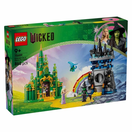 LEGO Wicked Emerald City e castelo de Kiamo Ko 75689