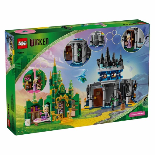 LEGO Wicked Emerald City e castelo de Kiamo Ko 75689