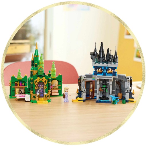LEGO Wicked Emerald City e castelo de Kiamo Ko 75689