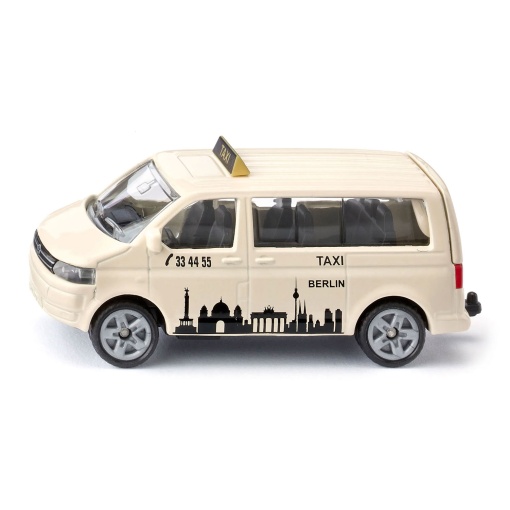 Carrinha VW T5 Taxi Van miniatura SIKU