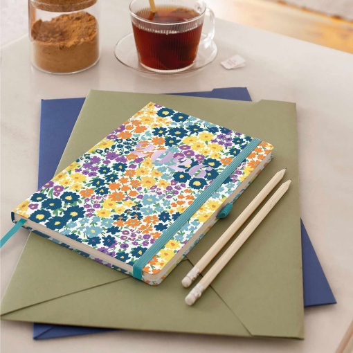 Agenda diária A5 2026 MIQUELRIUS Plus Natura Impressionist com elástico