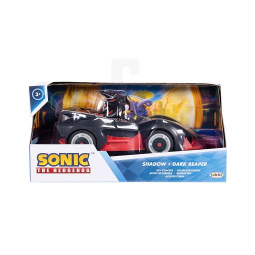 Sonic carro com figura 6cm sortido JAKKS