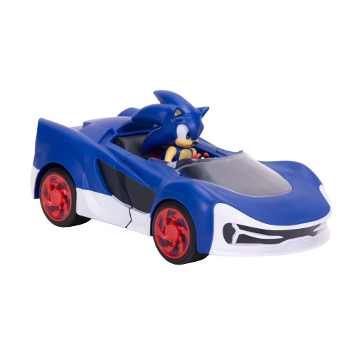 Sonic carro com figura 6cm sortido JAKKS