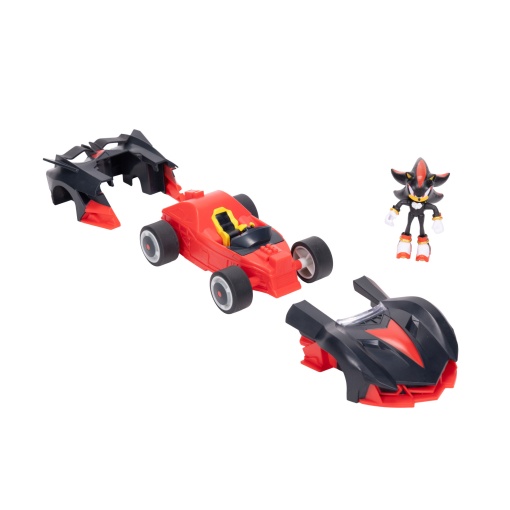 Sonic carro com figura 6cm sortido JAKKS