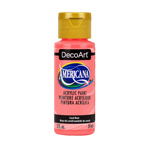 Tinta acrílica DECOART Americana coral vibrante 59ml DA427