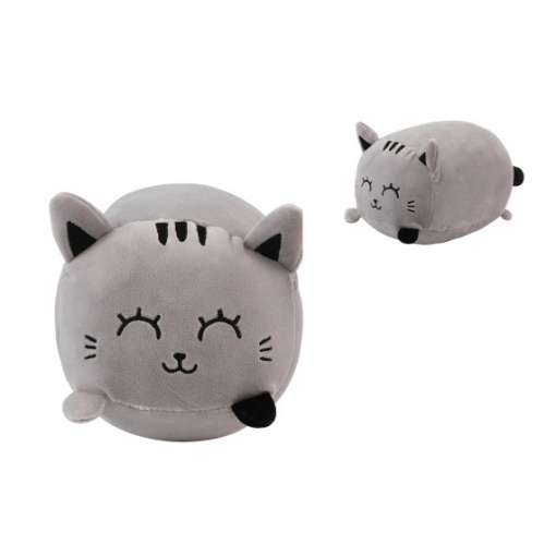 Almofada iTotal gato cinza 20x15x12cm
