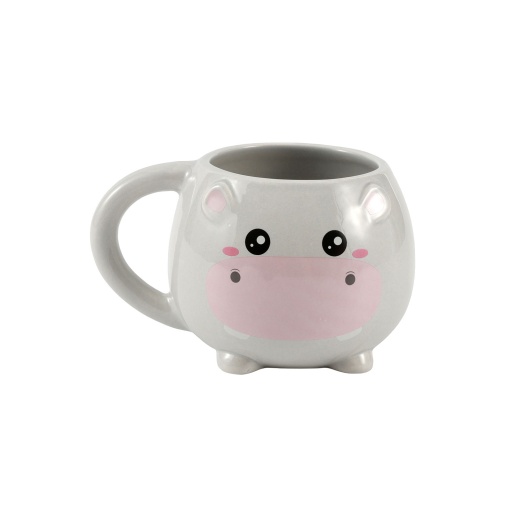 Caneca de cerâmica chunky iTotal hippo 470ml