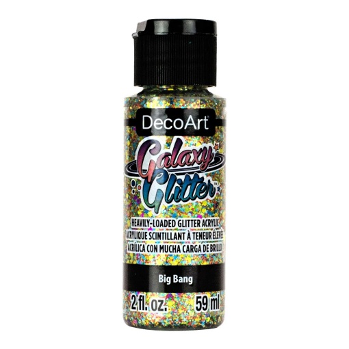 Tinta acrílica DECOART Galaxy Glitter big bang 59ml DGG09