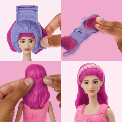 PLASTICINA BARBIE CORACOES E PENTEADOS PLAY-DOH HASBRO G1357/G1354