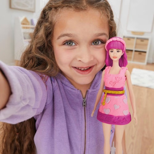 PLASTICINA BARBIE CORACOES E PENTEADOS PLAY-DOH HASBRO G1357/G1354