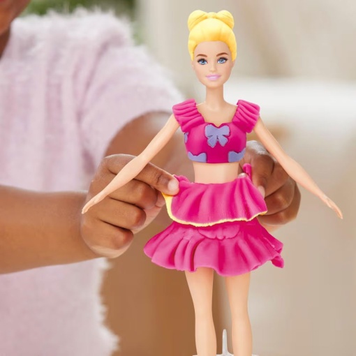 PLASTICINA BARBIE FOLHOS & LACOS PLAY-DOH HASBRO G1361/G1354