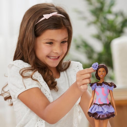 PLASTICINA BARBIE FASHIONISTA DE FOLHOS PLAY-DOH HASBRO G1359/G1354