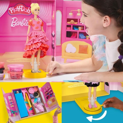 PLASTICINA BARBIE DESFILE DE MODA PLAY-DOH HASBRO G1356