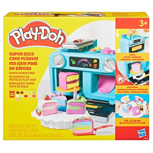 PLASTICINA SUPER FORNO DE BOLOS PLAY-DOH HASBRO G0497