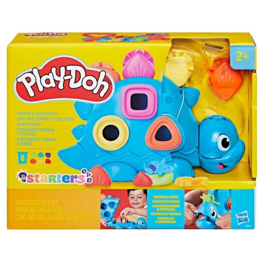 PLASTICINA DINOSSAURO FORMAS E CORES PLAY-DOH HASBRO G0491