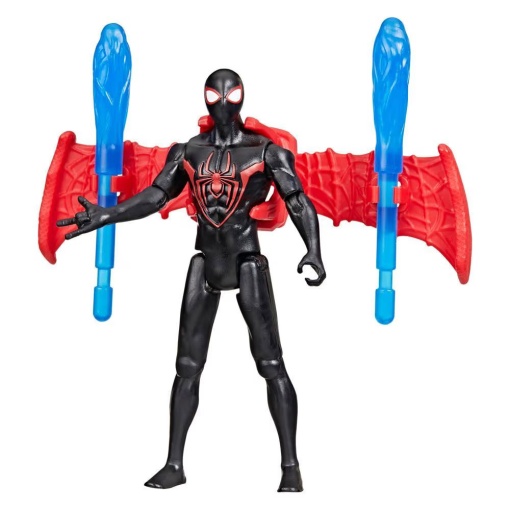 SPIDER-MAN VENOMVERSUS MILES MORALES 10CM + CARRO LANCADOR MARVEL HASBRO G0736