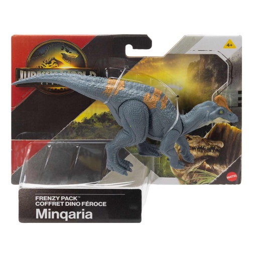 JURASSIC WORLD pack frenético Minqaria 18cm Mattel JGB72/JGB75