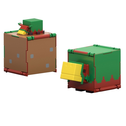 MINECRAFT Flippin' Figs 2 em 1 bebé Sniffer + Sniffer de relva Mattel HTL43/JCN25