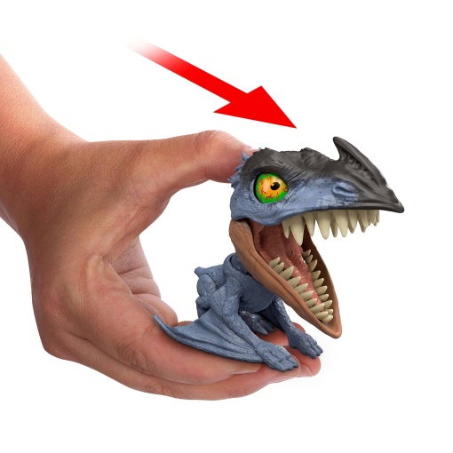 JURASSIC WORLD Mighty Little Biters Quetzalcoatlus 7,5cm Mattel JFC86/JFC97