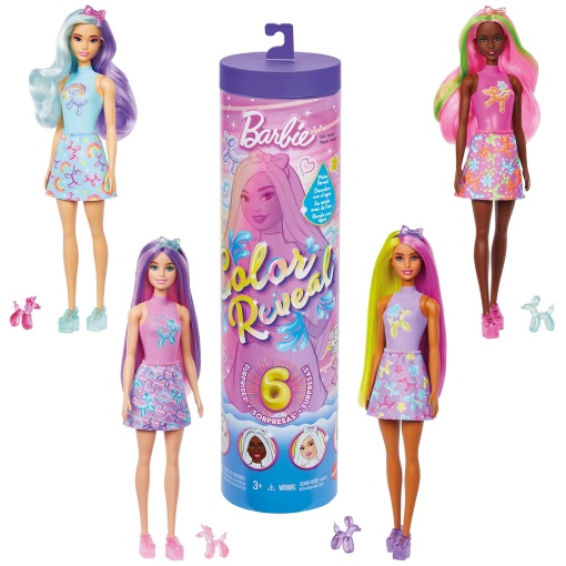 BARBIE Color Reveal série animais balões sortido surpresa Mattel JFV58