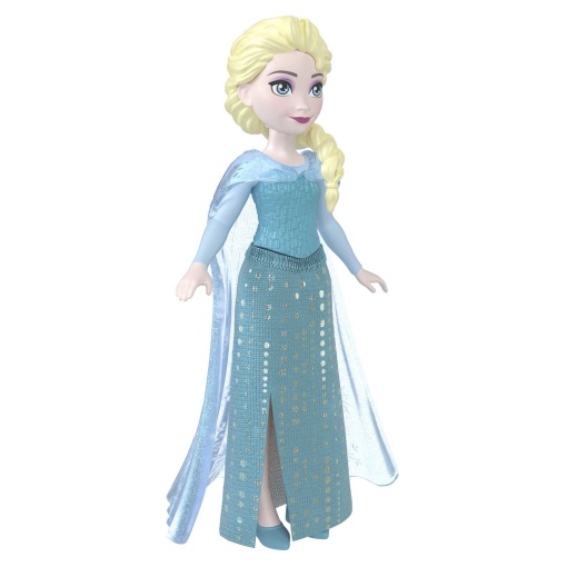 Disney Frozen Elsa saia azul 9cm Mattel HLW97/HPD45